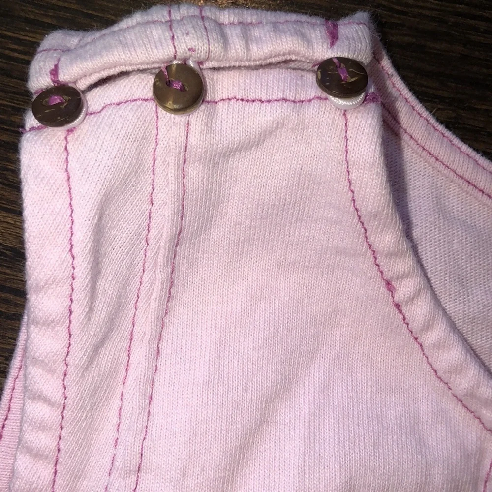 FREE PEOPLE BEACH pastel oversized top sleeveless size small